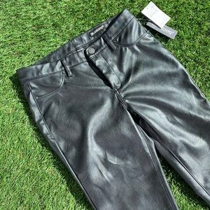 Faux Leather Skinny Pants